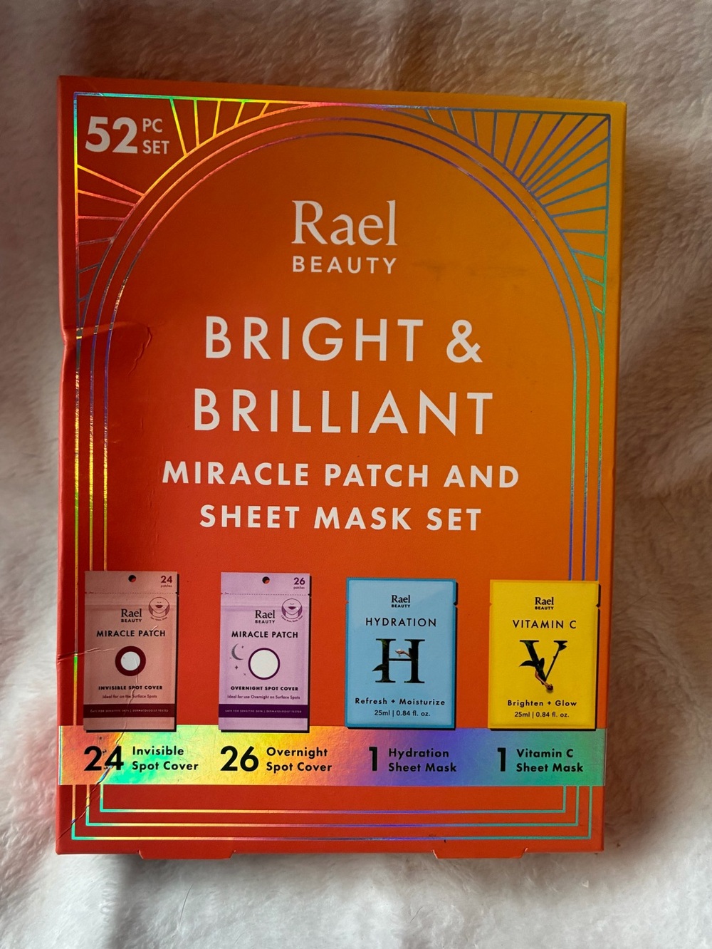 Rare Beauty Bright & Brilliant Spot Patches and Sheet Mask Set